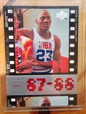 Michael Jordan 1998 Upper Deck Timeframe 23 #25 - Chicago Bulls - 87-88 - NBA